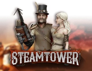 Slots logo of Steam Tower Slot from NetEnt at OneRush Casino